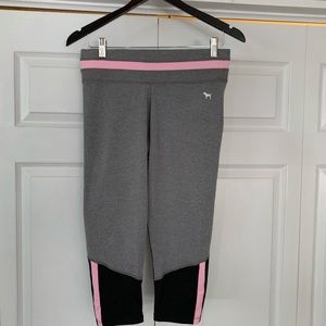 Pink by VS yoga capris
